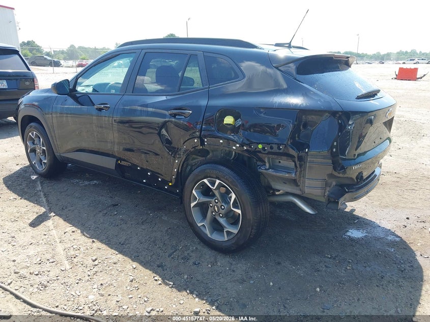 2025 Chevrolet Trax VIN KL77LHEP1SC072592 IAAI salvage auction — LEFT REAR, Salvage (Georgia), sold $8,100 on 2026-07-24 (photo 3)