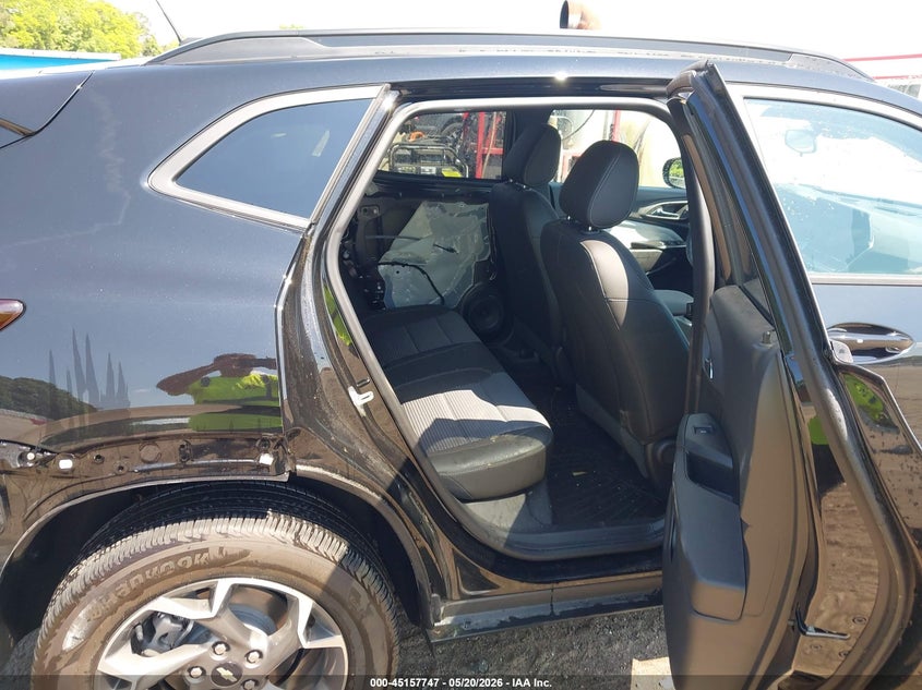 2025 Chevrolet Trax VIN KL77LHEP1SC072592 IAAI salvage auction — LEFT REAR, Salvage (Georgia), sold $8,100 on 2026-07-24 (photo 8)