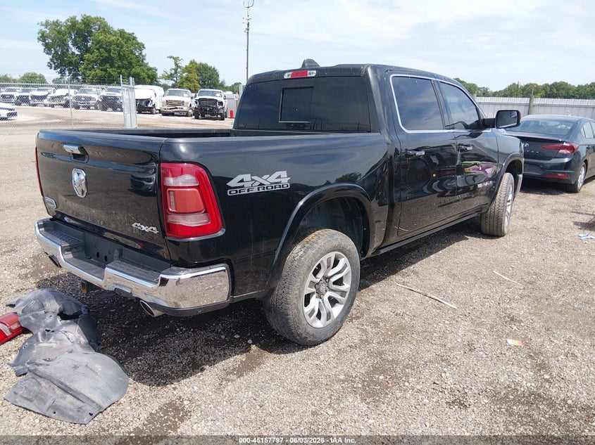 2019 Ram 1500 VIN 1C6SRFKT1KN560096 IAAI salvage auction — LEFT FRONT, Wait Title, sold $12,400 on 2026-09-02 (photo 4)