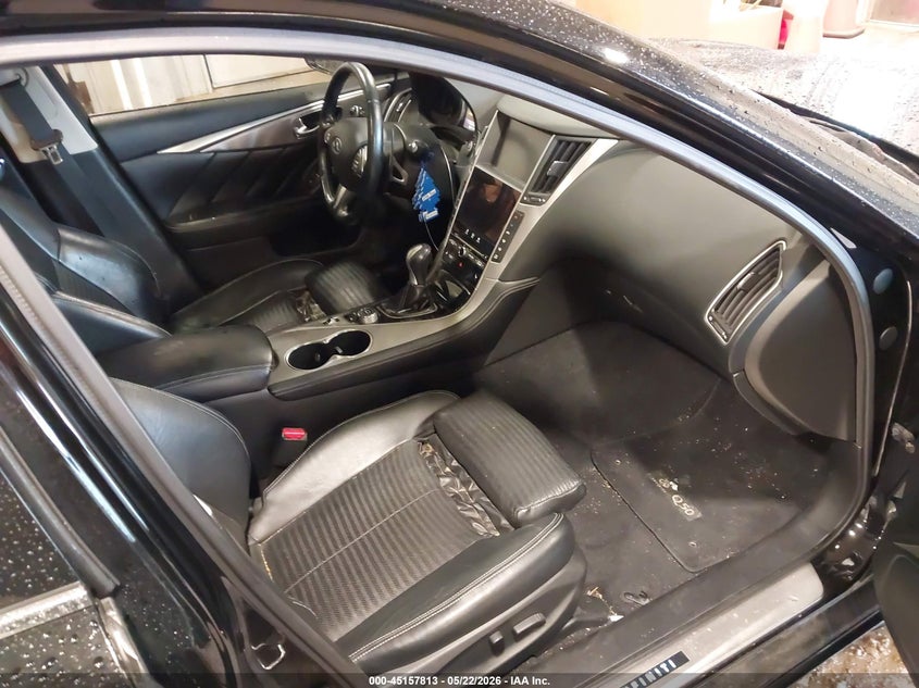2015 Infiniti Q50 VIN JN1BV7AR9FM393839 IAAI salvage auction — UNKNOWN, Salvage (Iowa), sold $150 on 2026-07-21 (photo 5)