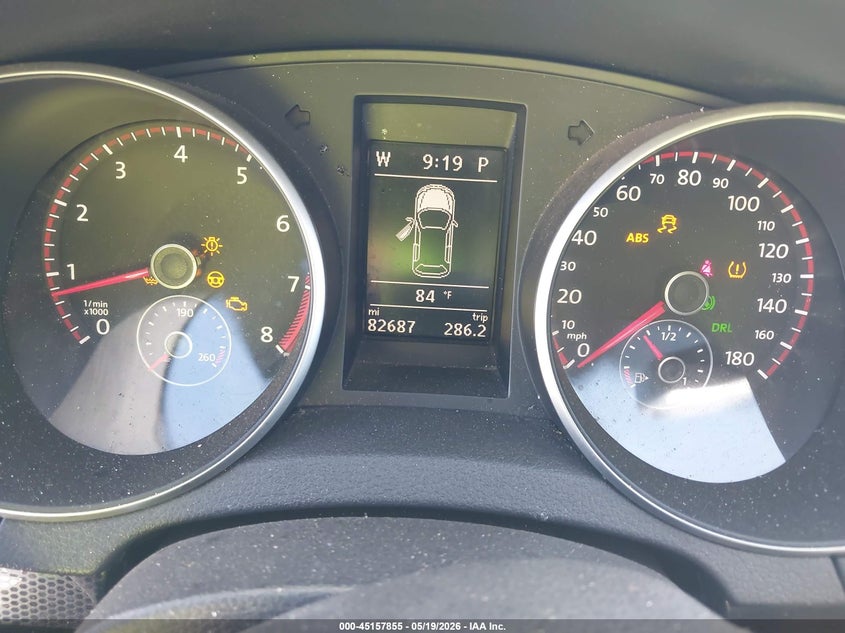 2014 Volkswagen Gti VIN WVWHD7AJ3EW008797 IAAI salvage auction — FRONT END, Rebuildable (Florida), sold $2,100 on 2026-07-18 (photo 7)