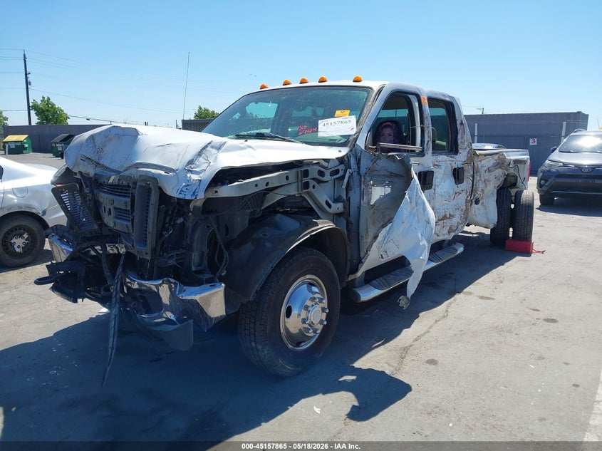 2008 Ford F350 VIN 1FTWW33RX8EC01942 IAAI salvage auction — BIO HAZARD, Salvage (California), sold $1,125 on 2026-07-08 (photo 1)