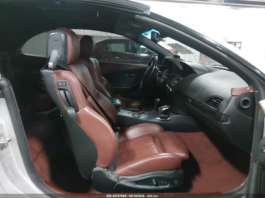 2007 BMW 6 series VIN WBAEK13567CN80521 IAAI salvage auction — LEFT FRONT, Salvage (Iowa), sold $475 on 2026-07-14 (photo 5)