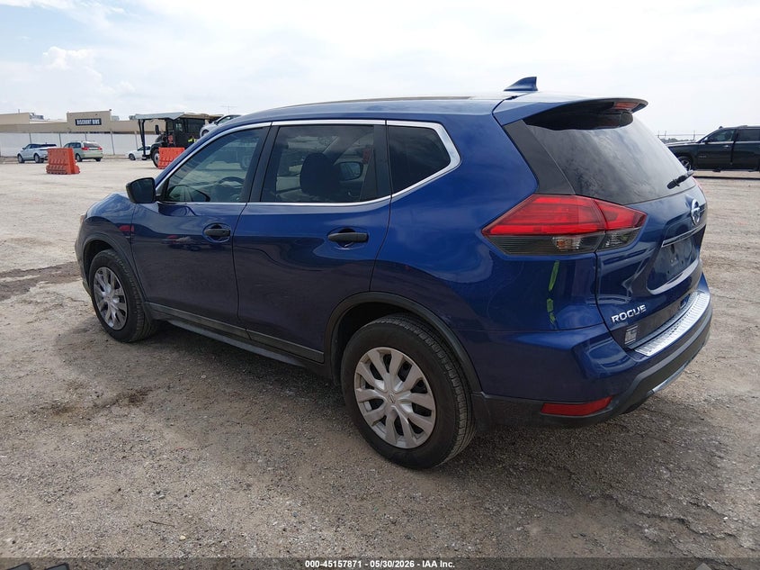 2017 Nissan Rogue VIN 5N1AT2MM7HC780623 IAAI salvage auction — HAIL, Salvage (Kansas), sold $2,800 on 2026-07-10 (photo 3)