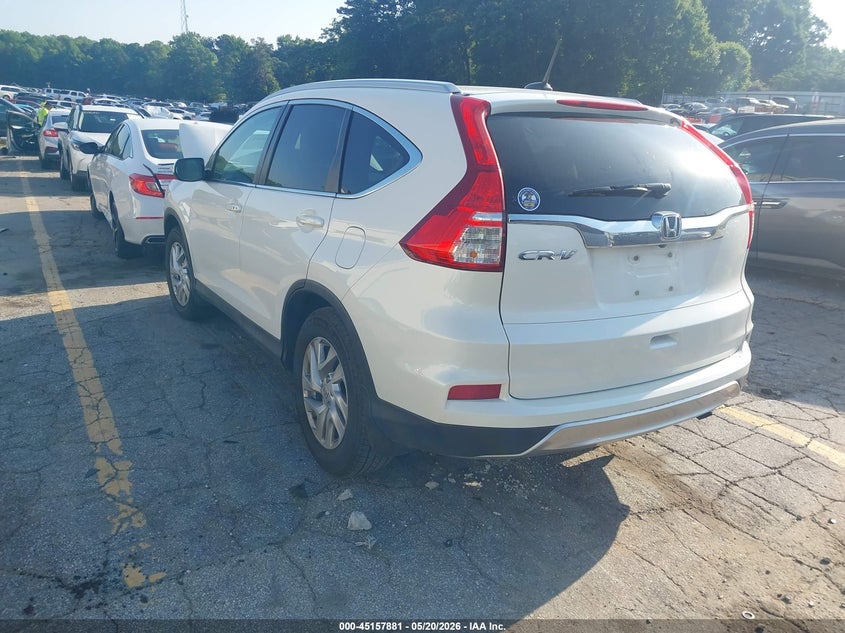 2016 Honda Cr-v VIN 5J6RM3H71GL021957 IAAI salvage auction — FRONT END, Salvage (Georgia), sold $3,150 on 2026-07-09 (photo 3)