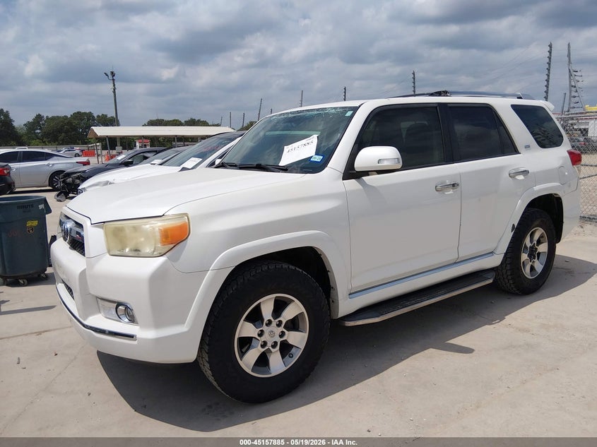 2013 Toyota 4runner VIN JTEZU5JR9D5053872 IAAI salvage auction — STORM DAMAGE, Original (Texas), sold $8,400 on 2026-07-14 (photo 2)