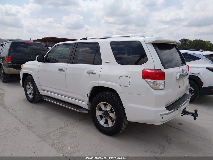 2013 Toyota 4runner VIN JTEZU5JR9D5053872 IAAI salvage auction — STORM DAMAGE, Original (Texas), sold $8,400 on 2026-07-14 (photo 3)