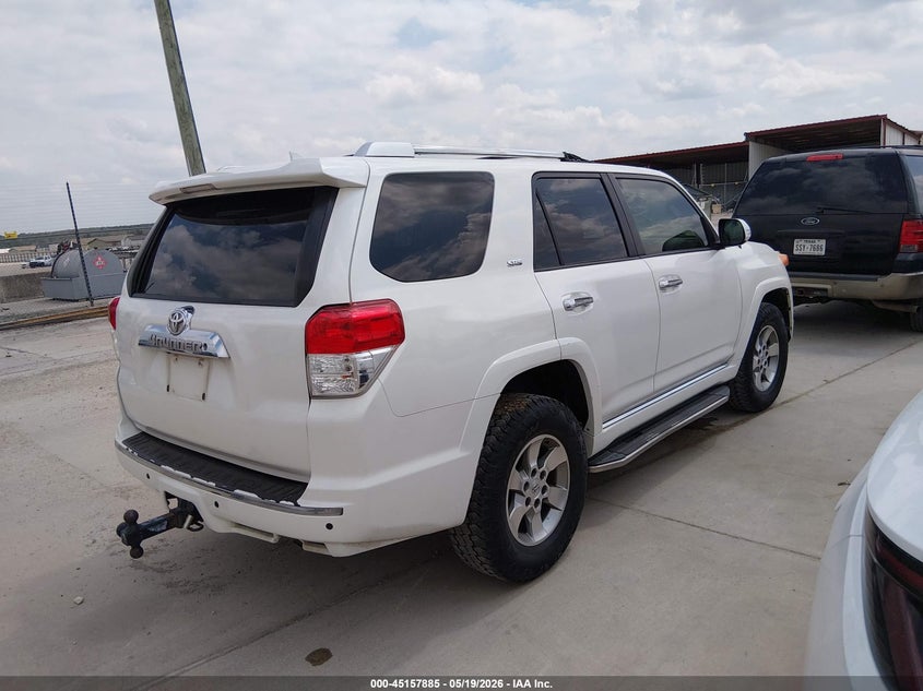 2013 Toyota 4runner VIN JTEZU5JR9D5053872 IAAI salvage auction — STORM DAMAGE, Original (Texas), sold $8,400 on 2026-07-14 (photo 4)