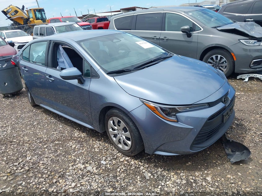 2025 Toyota Corolla VIN 5YFB4MDE3SP301901 IAAI salvage auction — RIGHT SIDE, Non-Repairable (Texas), sold $4,700 on 2026-07-07 (photo 1)