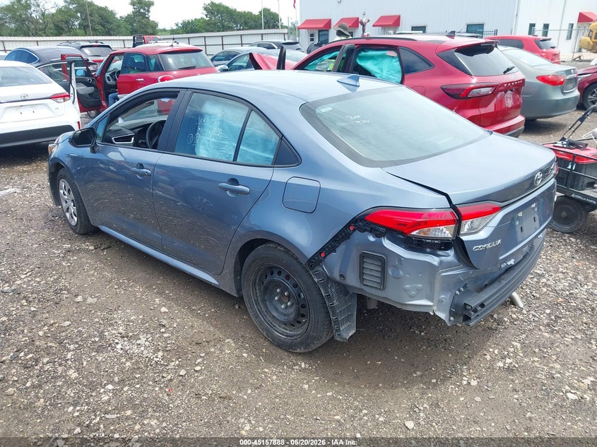 2025 Toyota Corolla VIN 5YFB4MDE3SP301901 IAAI salvage auction — RIGHT SIDE, Non-Repairable (Texas), sold $4,700 on 2026-07-07 (photo 3)
