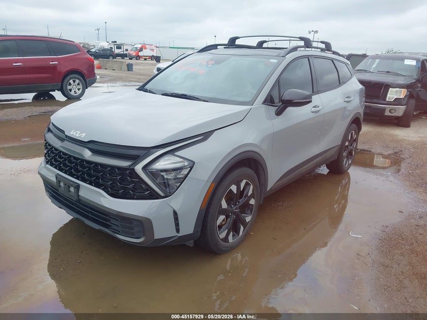 2023 Kia Sportage VIN 5XYK6CAF3PG093631 IAAI salvage auction — HAIL, Original (Texas), sold $25 on 2026-07-29 (photo 2)