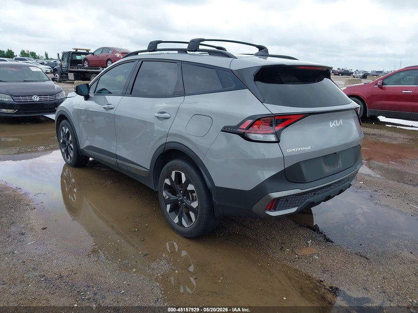 2023 Kia Sportage VIN 5XYK6CAF3PG093631 IAAI salvage auction — HAIL, Original (Texas), sold $25 on 2026-07-29 (photo 3)