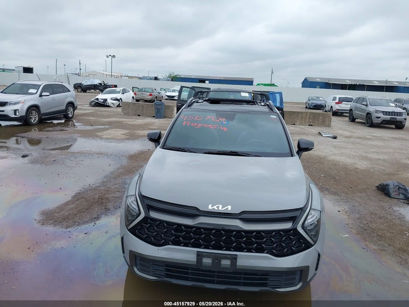 2023 Kia Sportage VIN 5XYK6CAF3PG093631 IAAI salvage auction — HAIL, Original (Texas), sold $25 on 2026-07-29 (photo 6)
