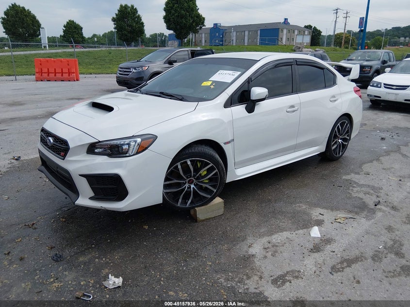 2021 Subaru Wrx sti VIN JF1VA2S63M9813372 IAAI salvage auction — RIGHT FRONT, Salvage (Missouri), sold $8,050 on 2026-07-21 (photo 2)