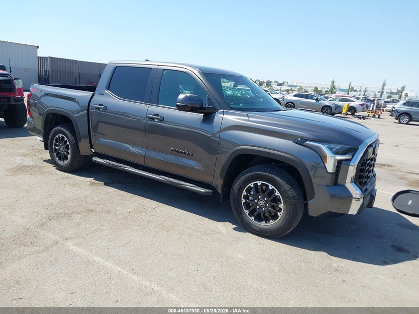 2025 Toyota Tundra VIN 5TFLA5DBXSX310377 IAAI salvage auction — LEFT REAR, Salvage (California), sold $23,700 on 2026-07-20 (photo 1)
