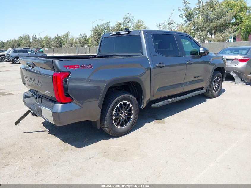 2025 Toyota Tundra VIN 5TFLA5DBXSX310377 IAAI salvage auction — LEFT REAR, Salvage (California), sold $23,700 on 2026-07-20 (photo 4)