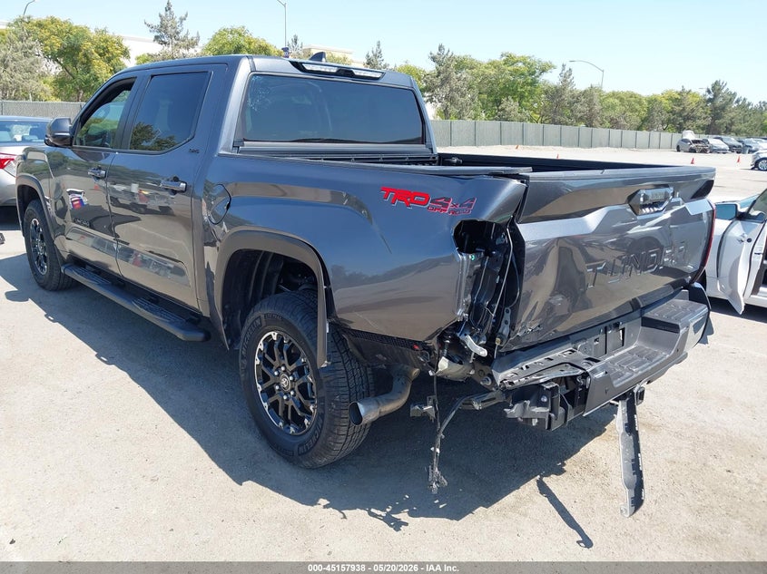 2025 Toyota Tundra VIN 5TFLA5DBXSX310377 IAAI salvage auction — LEFT REAR, Salvage (California), sold $23,700 on 2026-07-20 (photo 6)
