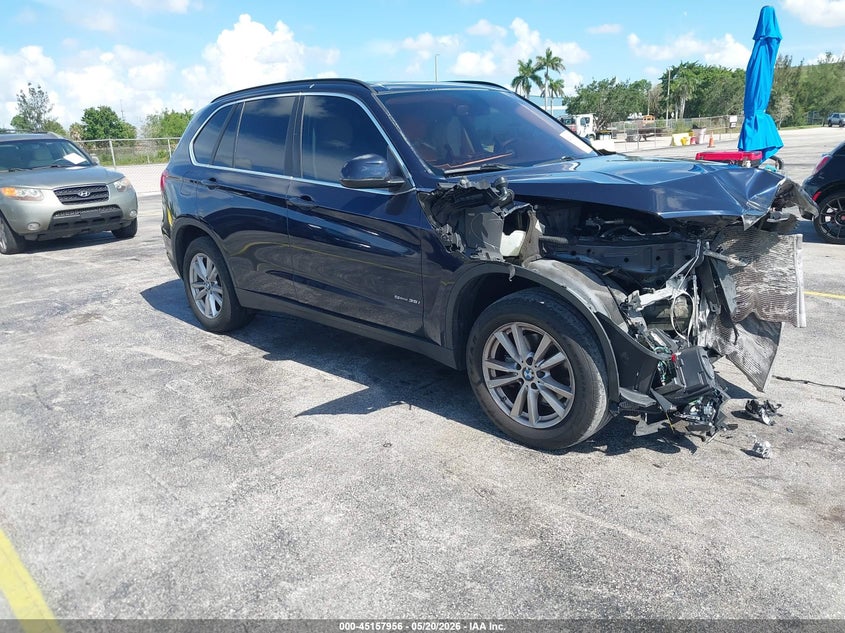 2015 BMW X5 VIN 5UXKR2C59F0H36124 IAAI salvage auction — FRONT END, Certificate Of Destruction (Florida), sold $25 on 2026-07-23 (photo 1)