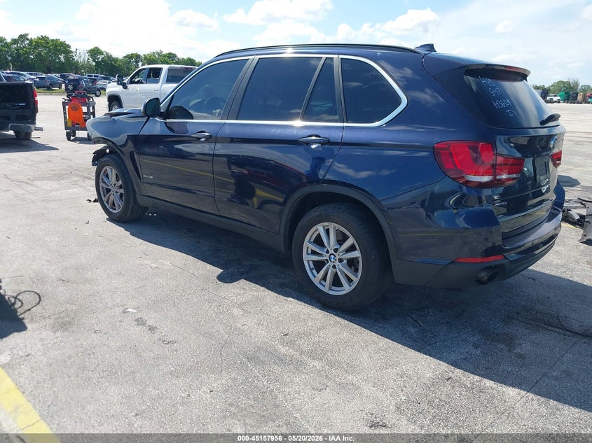 2015 BMW X5 VIN 5UXKR2C59F0H36124 IAAI salvage auction — FRONT END, Certificate Of Destruction (Florida), sold $25 on 2026-07-23 (photo 3)