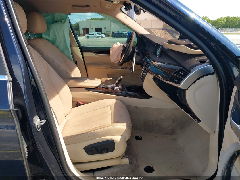 2015 BMW X5 VIN 5UXKR2C59F0H36124 IAAI salvage auction — FRONT END, Certificate Of Destruction (Florida), sold $25 on 2026-07-23 (photo 5)