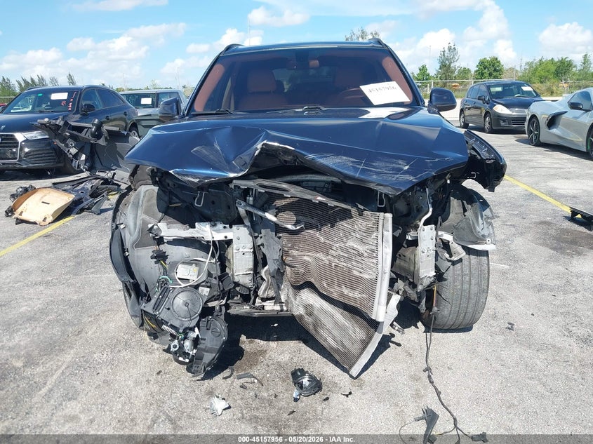 2015 BMW X5 VIN 5UXKR2C59F0H36124 IAAI salvage auction — FRONT END, Certificate Of Destruction (Florida), sold $25 on 2026-07-23 (photo 6)