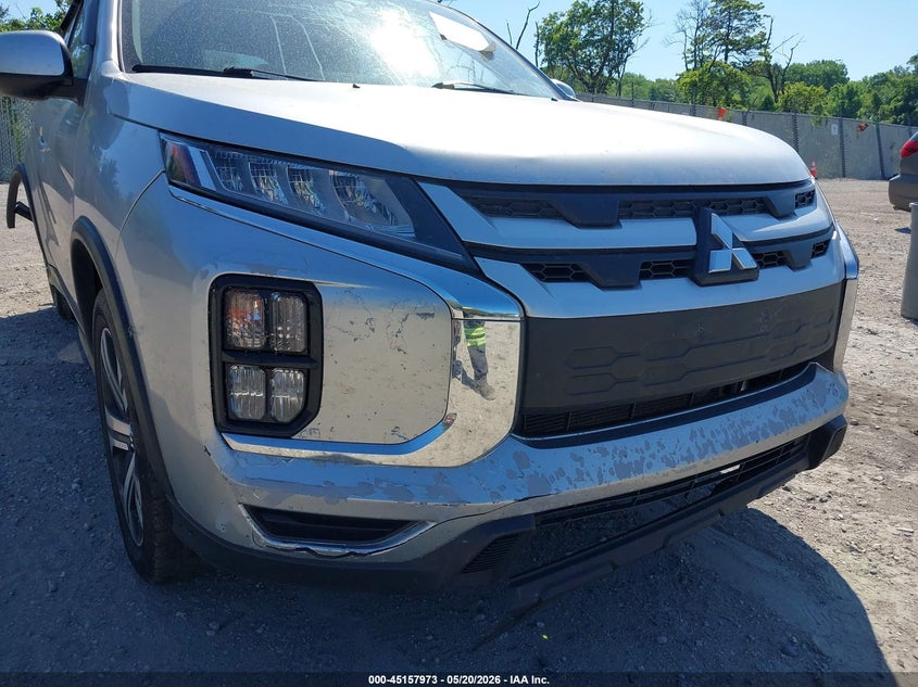 2021 Mitsubishi Outlander VIN JA4ARUAU1MU031222 IAAI salvage auction — LEFT SIDE, Salvage (New Jersey), sold $2,350 on 2026-07-21 (photo 6)
