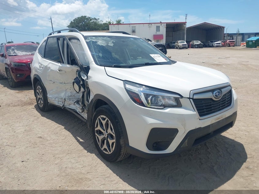 2019 Subaru Forester VIN JF2SKAEC5KH556211 IAAI salvage auction — RIGHT SIDE, Rebuildable (Florida), sold $3,500 on 2026-07-07 (photo 1)