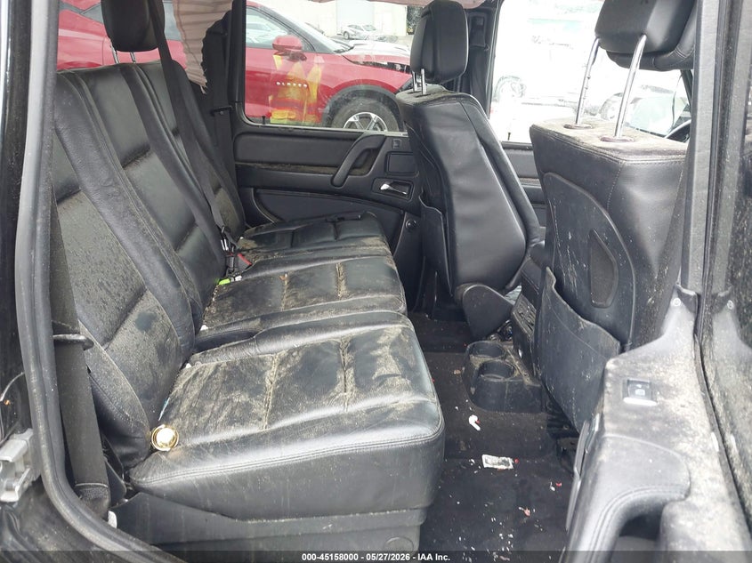 2017 Mercedes-benz G-klasse VIN WDCYC3KF6HX263054 IAAI salvage auction — ROLLOVER, Salvage Title, sold $13,650 on 2026-08-19 (photo 8)