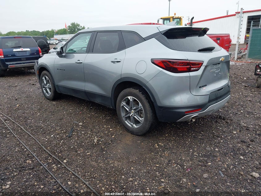 2023 Chevrolet Blazer VIN 3GNKBCR45PS169483 IAAI salvage auction — FRONT END, Salvage (Ohio), sold $5,100 on 2026-07-09 (photo 3)