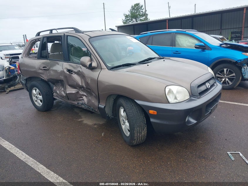 2006 Hyundai Santa fe VIN KM8SC13D26U070584 IAAI salvage auction — LEFT & RIGHT, Salvage (Mississippi), sold $25 on 2026-07-23 (photo 1)