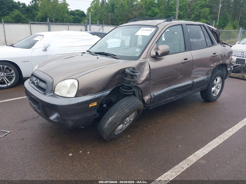 2006 Hyundai Santa fe VIN KM8SC13D26U070584 IAAI salvage auction — LEFT & RIGHT, Salvage (Mississippi), sold $25 on 2026-07-23 (photo 2)