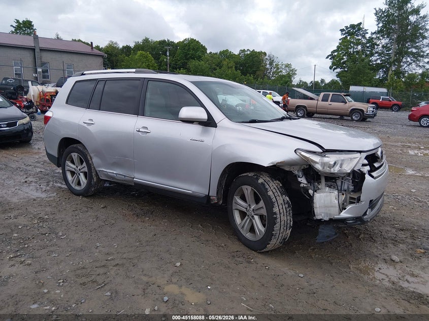2012 Toyota Highlander VIN 5TDDK3EH5CS170478 IAAI salvage auction — RIGHT FRONT, Salvage (West Virginia), sold $3,350 on 2026-07-23 (photo 6)