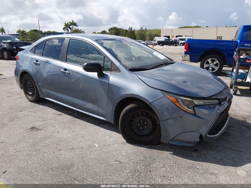 2021 Toyota Corolla VIN 5YFEPMAE3MP267776 IAAI salvage auction — REPOSSESSION, Rebuildable (Florida), sold $3,550 on 2026-07-09 (photo 1)