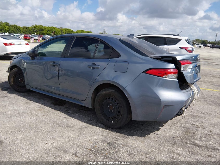 2021 Toyota Corolla VIN 5YFEPMAE3MP267776 IAAI salvage auction — REPOSSESSION, Rebuildable (Florida), sold $3,550 on 2026-07-09 (photo 3)