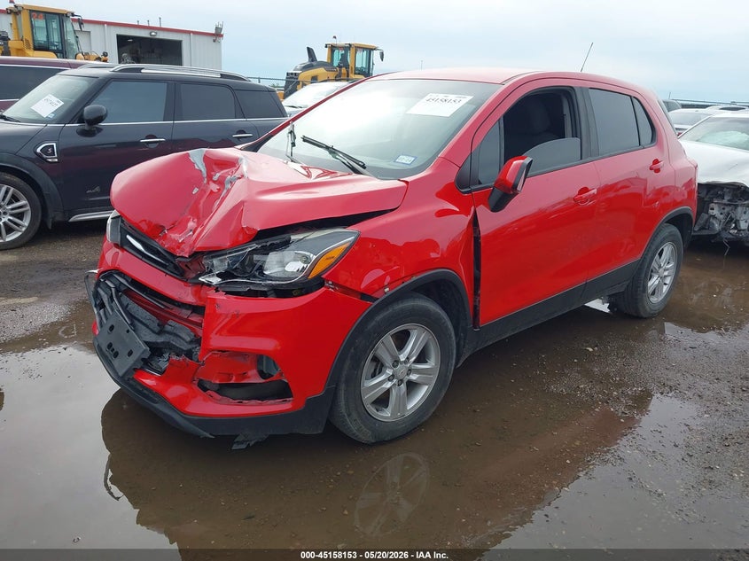 2020 Chevrolet Trax VIN KL7CJKSB1LB334435 IAAI salvage auction — FRONT END, Salvage (Texas), sold $1,050 on 2026-07-28 (photo 2)