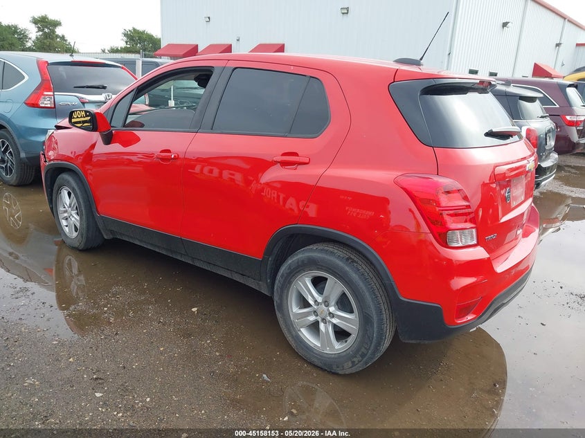 2020 Chevrolet Trax VIN KL7CJKSB1LB334435 IAAI salvage auction — FRONT END, Salvage (Texas), sold $1,050 on 2026-07-28 (photo 3)