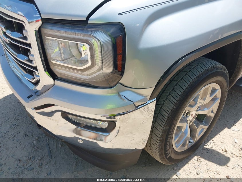 2017 Gmc SIERRA VIN 3GTU2NEC9HG321781 IAAI salvage auction — FRONT END, Salvage (North Carolina), sold $9,300 on 2026-07-22 (photo 6)