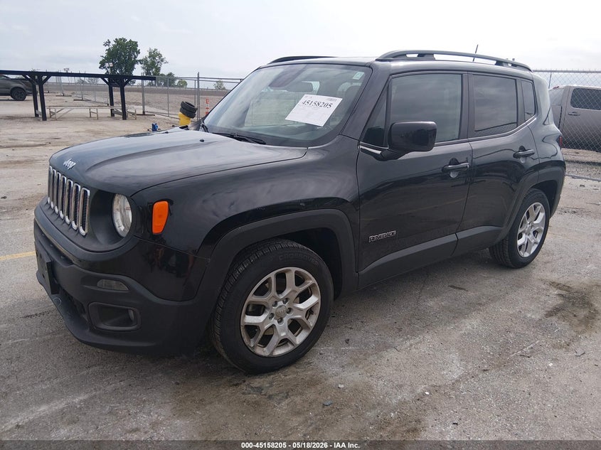 2018 Jeep Renegade VIN ZACCJABB1JPH88507 IAAI salvage auction — UNKNOWN, Salvage (Iowa), sold $25 on 2026-07-31 (photo 2)