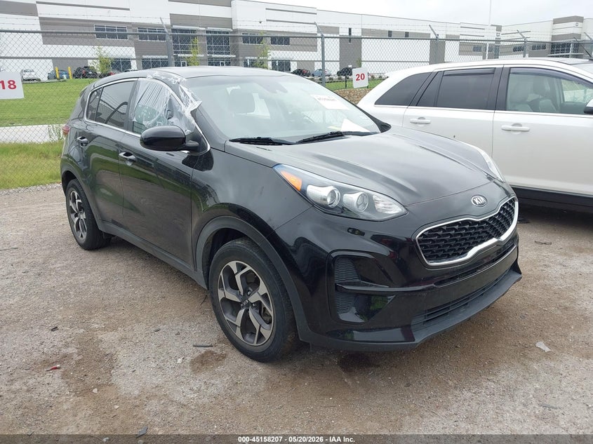 2021 Kia Sportage VIN KNDPM3ACXM7926822 IAAI salvage auction — THEFT, Salvage (Texas), sold $3,250 on 2026-07-29 (photo 1)