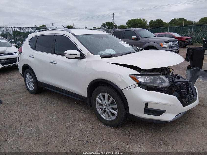 2019 Nissan Rogue VIN 5N1AT2MT7KC716726 IAAI salvage auction — LEFT FRONT, Salvage (Kansas), sold $950 on 2026-07-11 (photo 1)