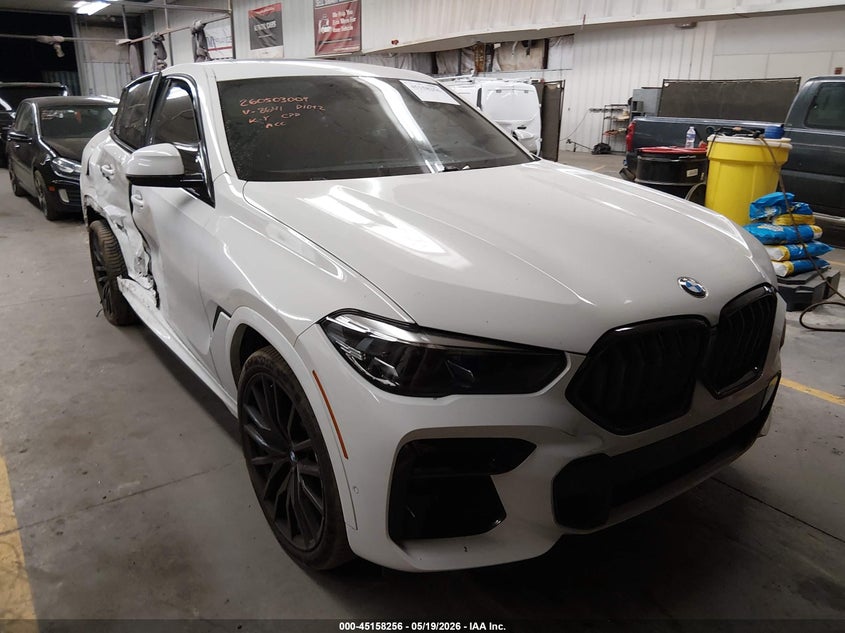2023 BMW X6 VIN 5UXCY6C08P9N58641 IAAI salvage auction — RIGHT SIDE, Salvage (Arizona), sold $32,250 on 2026-07-13 (photo 1)