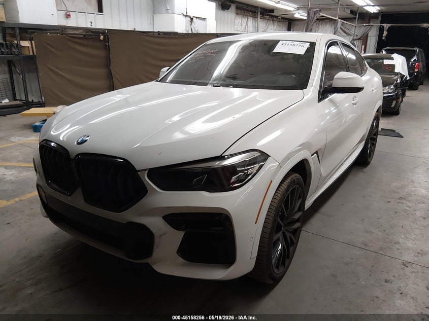 2023 BMW X6 VIN 5UXCY6C08P9N58641 IAAI salvage auction — RIGHT SIDE, Salvage (Arizona), sold $32,250 on 2026-07-13 (photo 2)