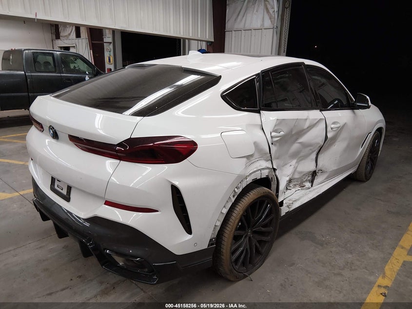 2023 BMW X6 VIN 5UXCY6C08P9N58641 IAAI salvage auction — RIGHT SIDE, Salvage (Arizona), sold $32,250 on 2026-07-13 (photo 4)