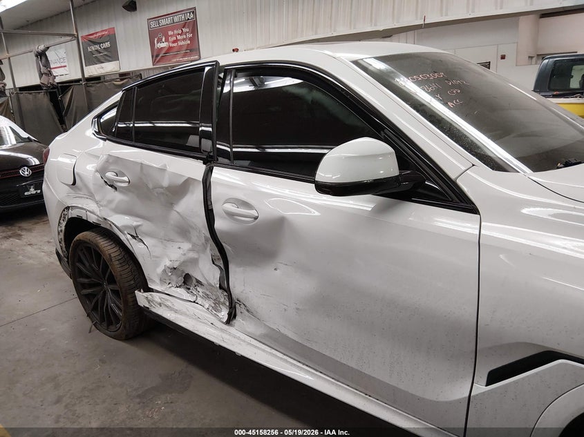 2023 BMW X6 VIN 5UXCY6C08P9N58641 IAAI salvage auction — RIGHT SIDE, Salvage (Arizona), sold $32,250 on 2026-07-13 (photo 6)