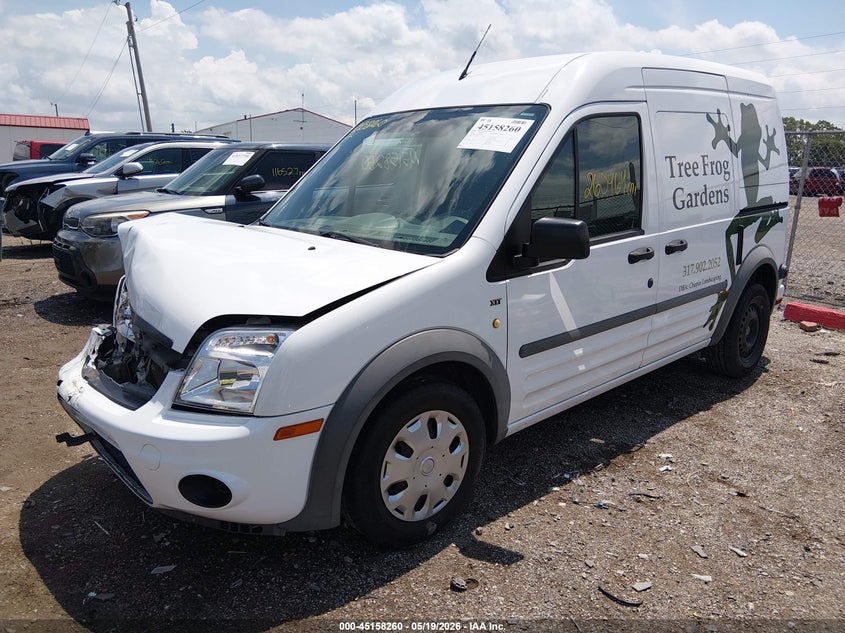 2011 Ford Transit connect VIN NM0LS7DN1BT070367 IAAI salvage auction — FRONT END, Clear (Indiana), sold $275 on 2026-07-22 (photo 2)