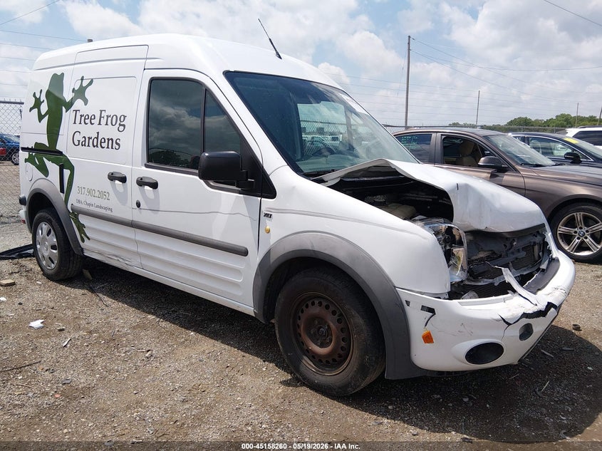 2011 Ford Transit connect VIN NM0LS7DN1BT070367 IAAI salvage auction — FRONT END, Clear (Indiana), sold $275 on 2026-07-22 (photo 6)