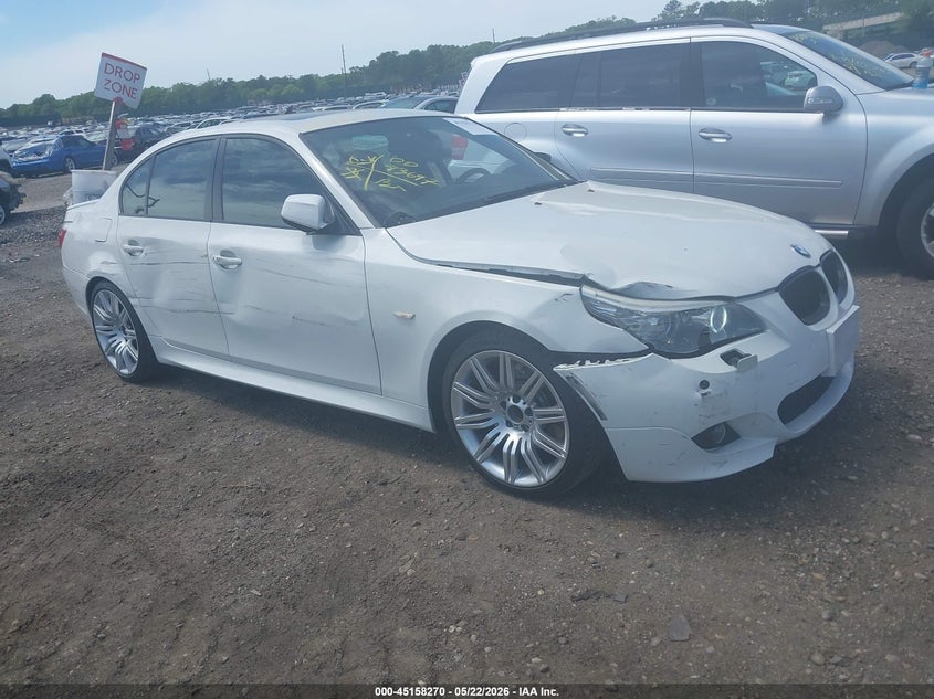 2010 BMW 5er VIN WBANW5C58ACT56962 IAAI salvage auction — SIDE, Salvage (Idaho), sold $775 on 2026-07-28 (photo 1)