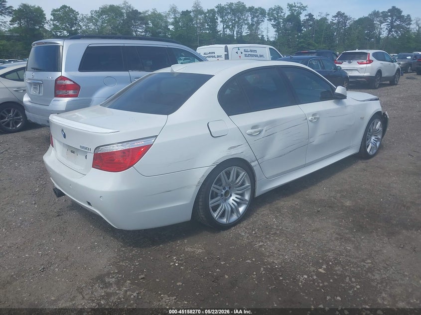 2010 BMW 5er VIN WBANW5C58ACT56962 IAAI salvage auction — SIDE, Salvage (Idaho), sold $775 on 2026-07-28 (photo 4)