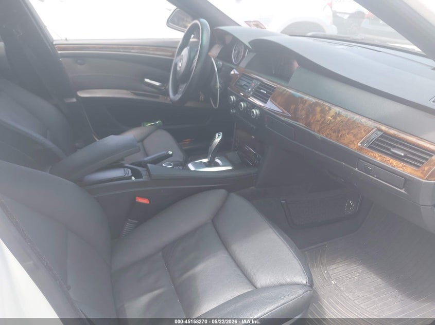 2010 BMW 5er VIN WBANW5C58ACT56962 IAAI salvage auction — SIDE, Salvage (Idaho), sold $775 on 2026-07-28 (photo 5)