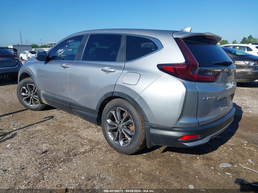 2022 Honda Cr-v VIN 7FARW1H80NE007498 IAAI salvage auction — RIGHT SIDE, Salvage Title, sold $9,700 on 2026-07-30 (photo 3)